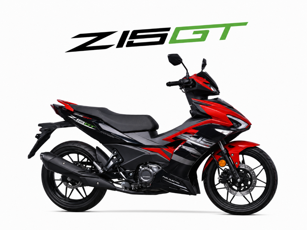 2026 MODENAS Z15GT in Red — available at Boon Hua Motor Klang Valley