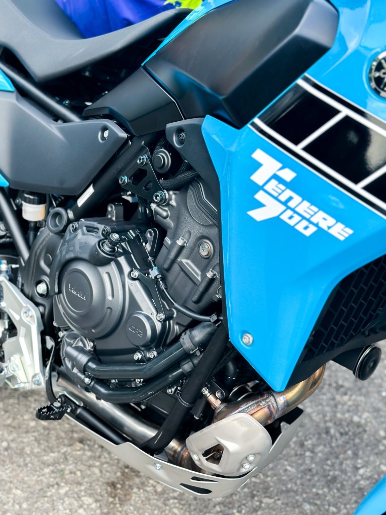 Yamaha Ténéré 700 CP2 engine 689cc detail