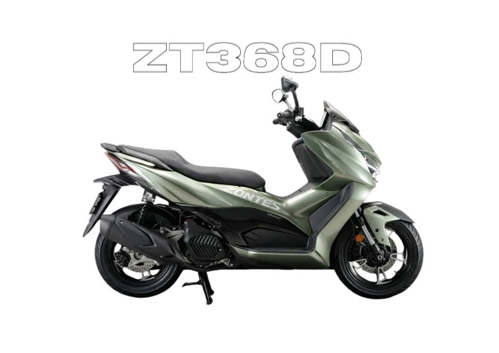 2026 ZONTES ZT368D in Black — available at Boon Hua Motor Klang Valley