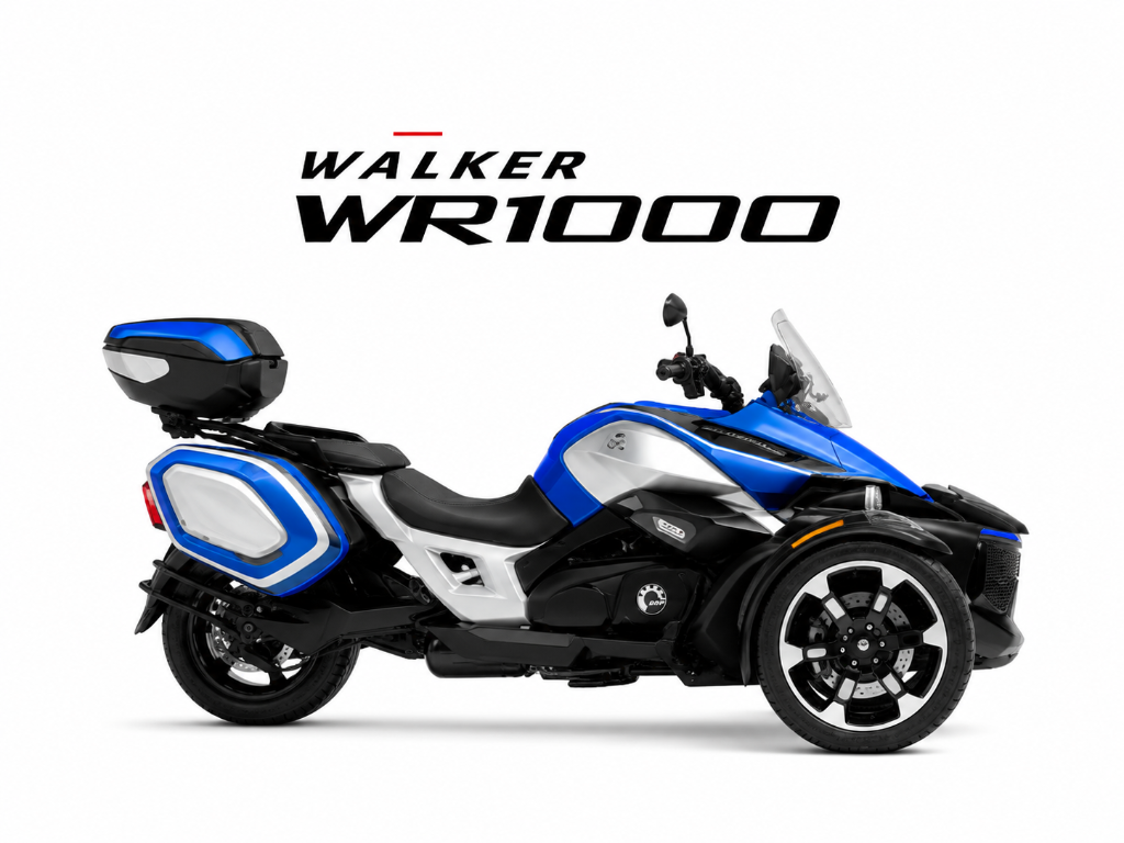 2026 X-WEDGE WALKER WR1000 in Titanium Blue — available at Boon Hua Motor Klang Valley
