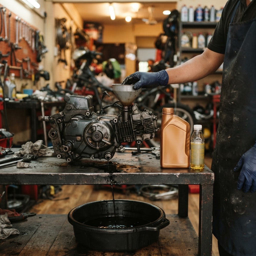 Engine Flush & Additive Motor: Berbaloi Atau Pembaziran Duit? — Boon Hua Motor motorcycle news