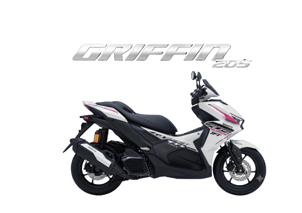 2026 WMOTO GRIFFIN 205 in White — available at Boon Hua Motor Klang Valley