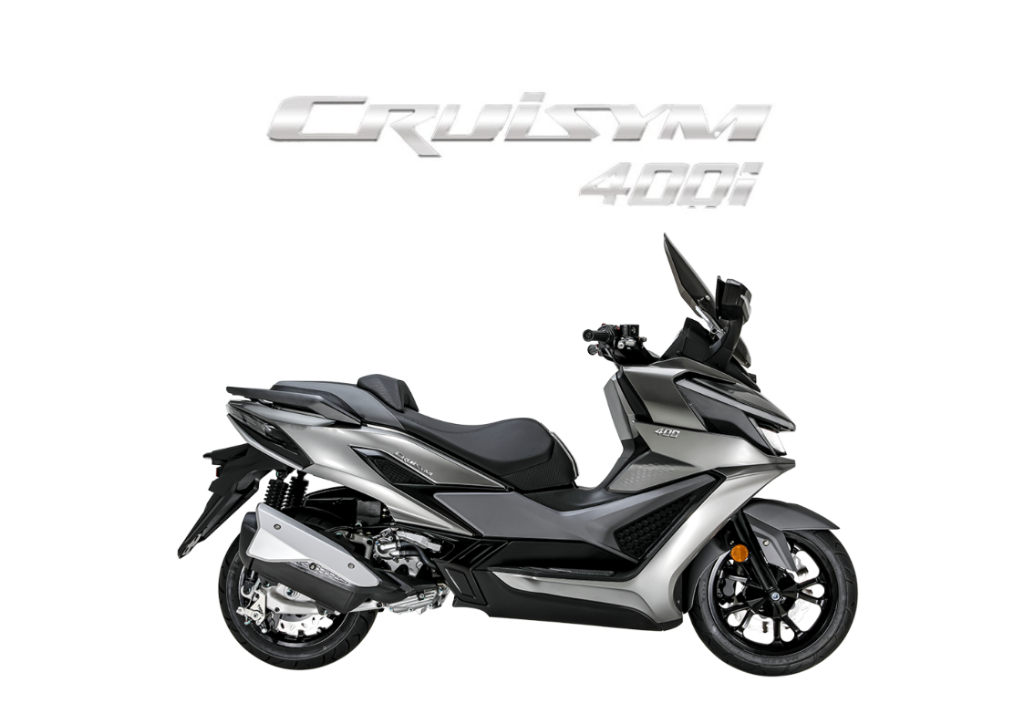 2026 SYM CRUISYM 400i in Space Grey — available at Boon Hua Motor Klang Valley