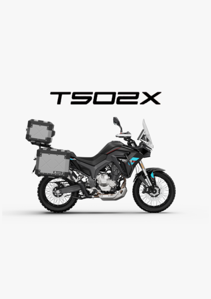 2026 MORBIDELLI T502X in Blue — available at Boon Hua Motor Klang Valley