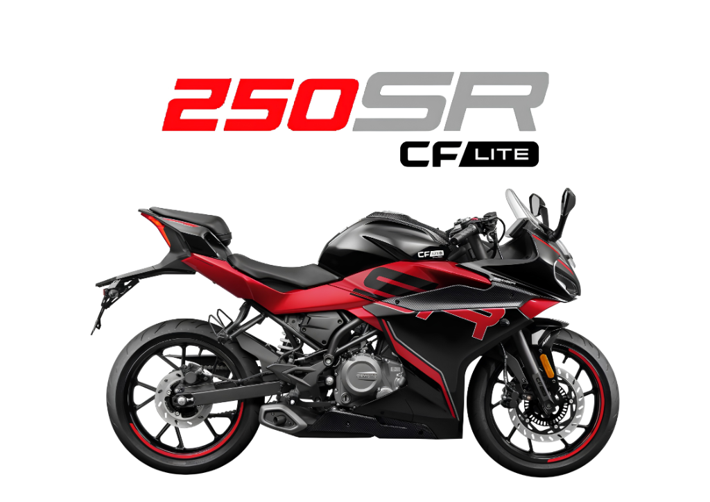 2026 CFMoto 250SR LITE STD in Nebula Black — available at Boon Hua Motor Klang Valley