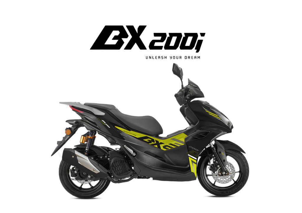 2026 Keeway BX200i in Black — available at Boon Hua Motor Klang Valley