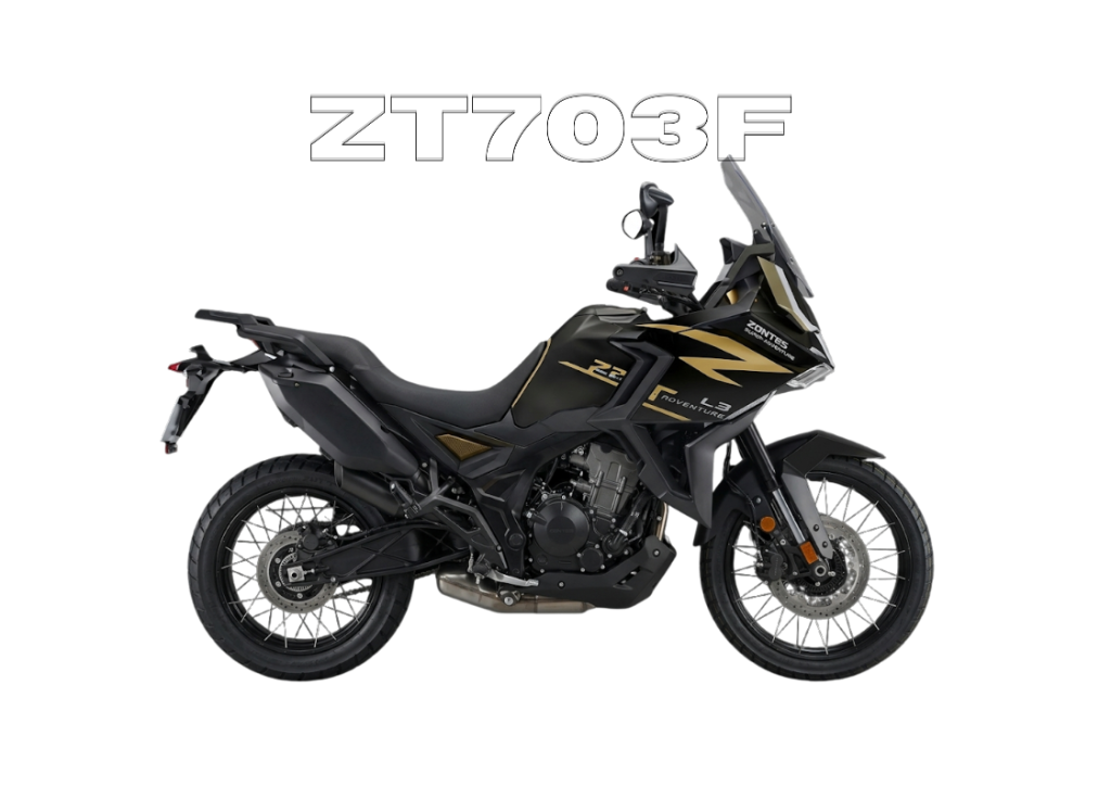 2026 ZONTES ZT703F in Black Gold — available at Boon Hua Motor Klang Valley