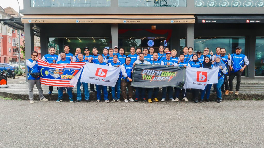 Boon Hua Motor Convoy to Sepang — Boon Hua Motor motorcycle news