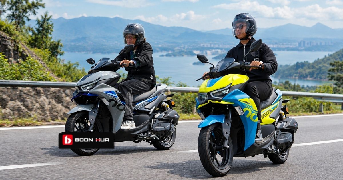 Aveta Nova 200 Limited Edition: Skuter 'Sporty' 200cc Serba Eksklusif, Terhad 1,688 Unit Sahaja Di Malaysia! — Boon Hua Motor motorcycle news