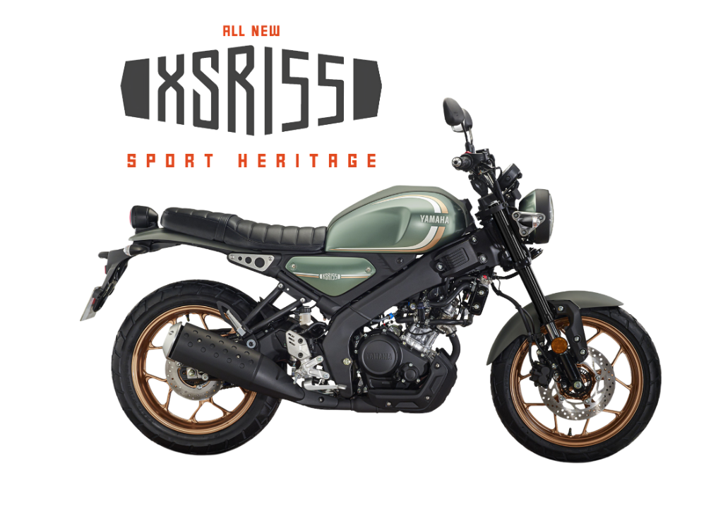 2026 Yamaha XSR 155 Sport Heritage in Malar Hijau — available at Boon Hua Motor Klang Valley