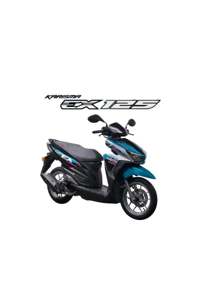 2026 MODENAS KARISMA 125S in Blue — available at Boon Hua Motor Klang Valley