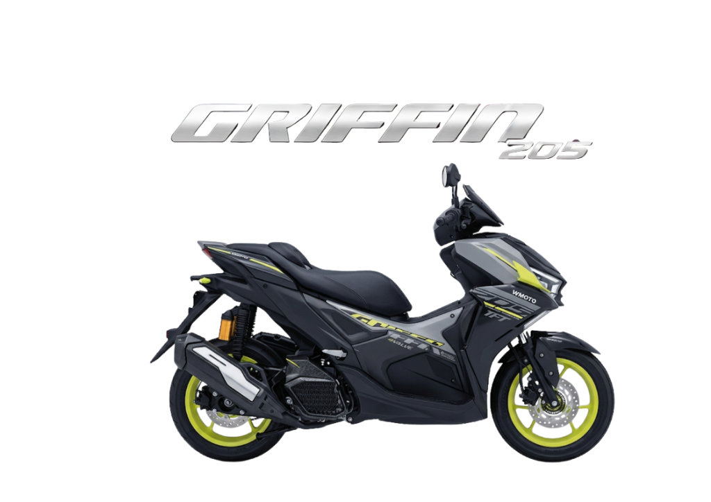 2026 WMOTO GRIFFIN 205 in Grey — available at Boon Hua Motor Klang Valley