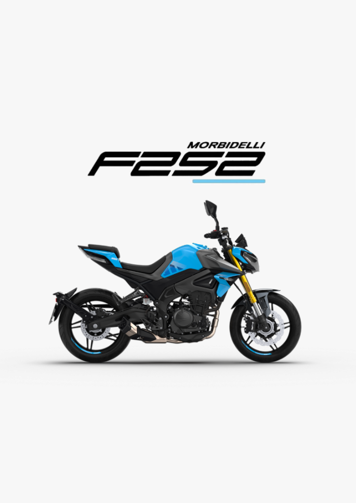 2026 MORBIDELLI F252 in Blue — available at Boon Hua Motor Klang Valley