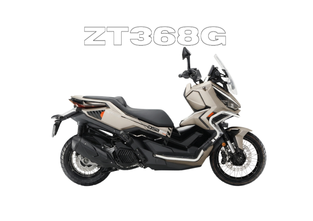 2026 ZONTES ZT368G in Brown — available at Boon Hua Motor Klang Valley