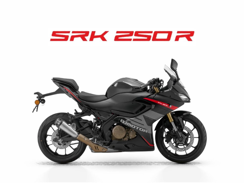 2026 QJ MOTOR SRK 250R in Black — available at Boon Hua Motor Klang Valley