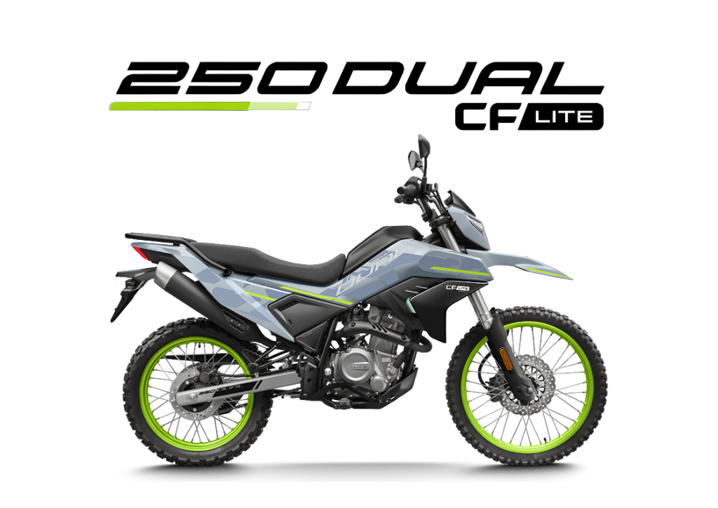 2026 CFMoto 250 DUAL STD in Tundra Grey — available at Boon Hua Motor Klang Valley