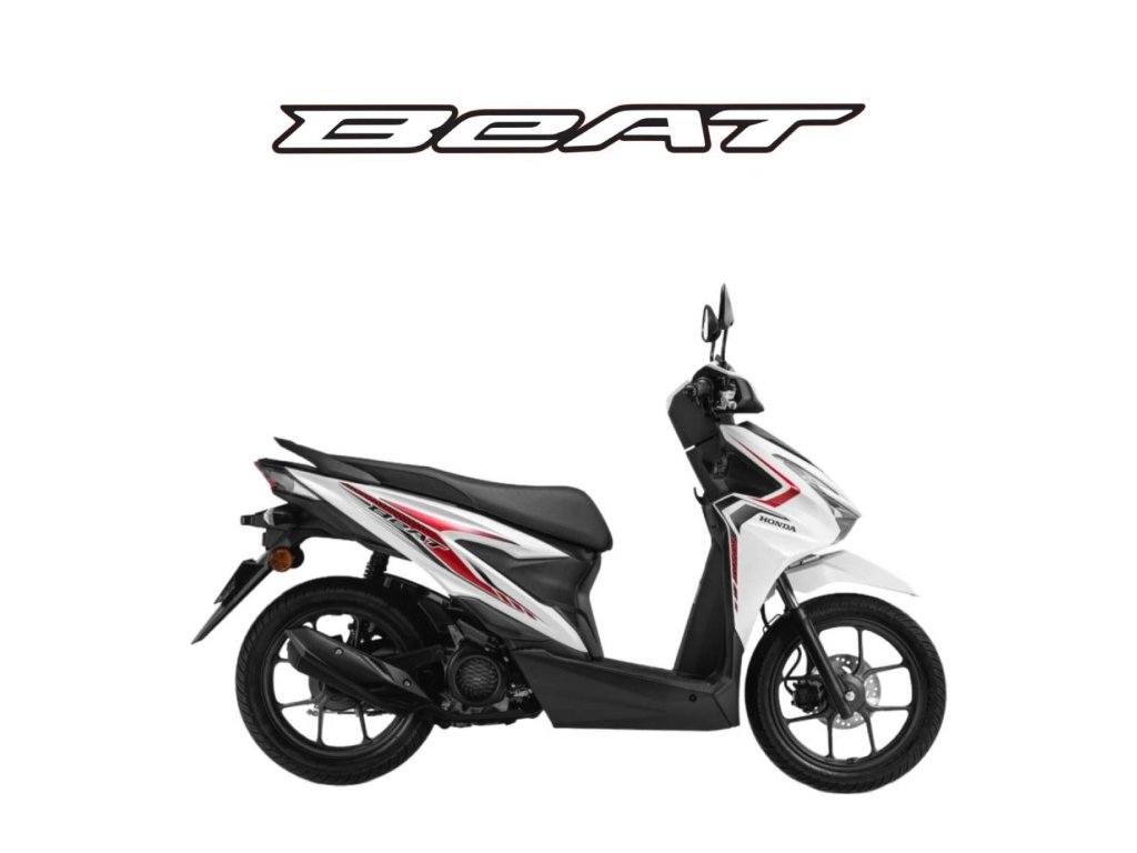2026 HONDA Beat STD in White — available at Boon Hua Motor Klang Valley