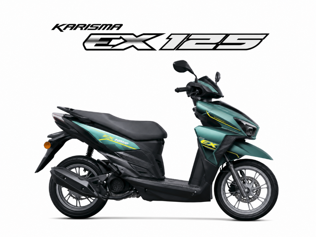 2026 MODENAS KARISMA 125S in Green — available at Boon Hua Motor Klang Valley