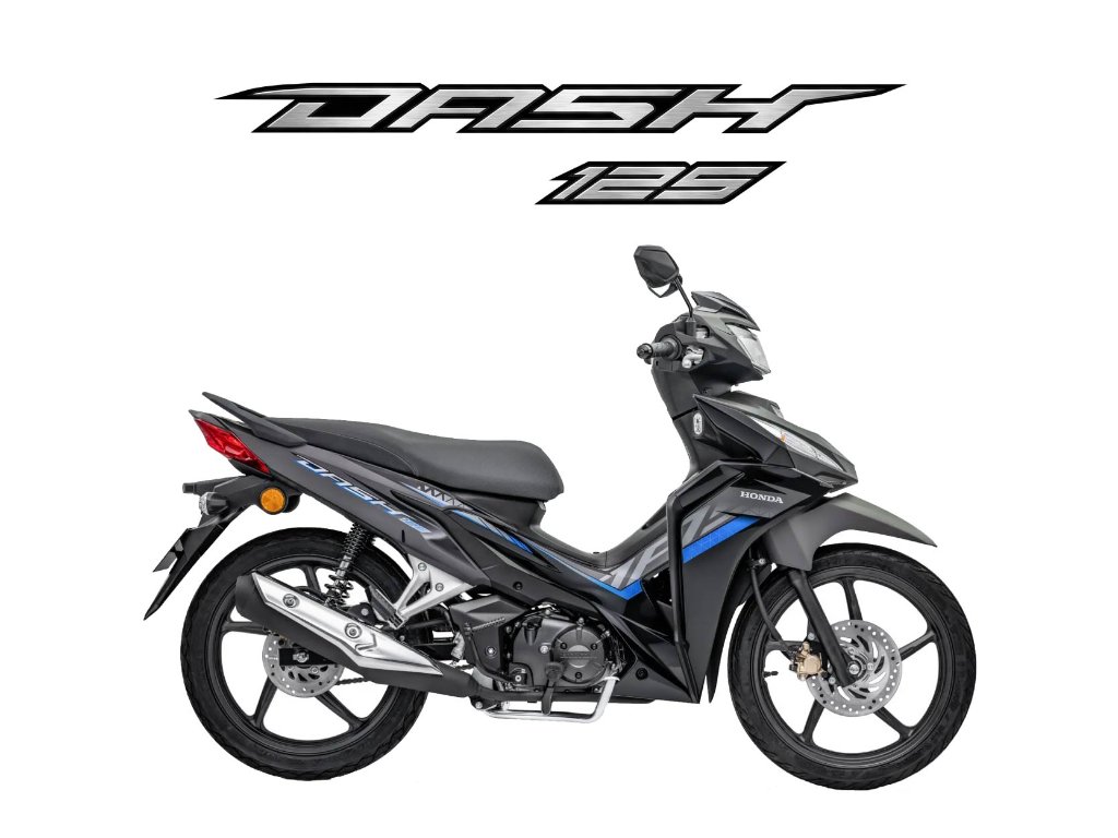 2026 HONDA Dash 125 STD in Silver — available at Boon Hua Motor Klang Valley