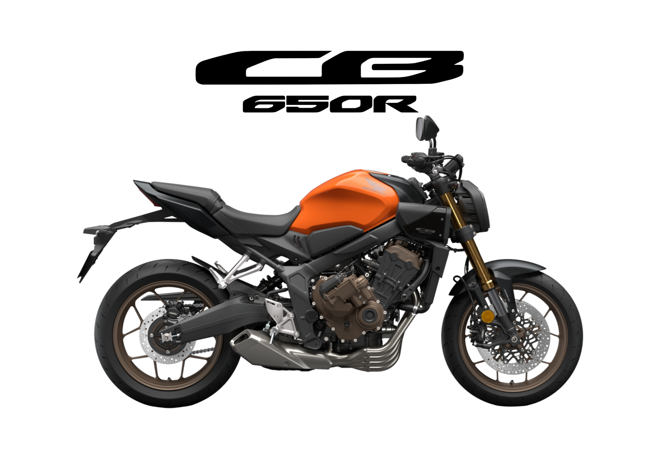2026 HONDA CB650R in Candy Energy Orange — available at Boon Hua Motor Klang Valley