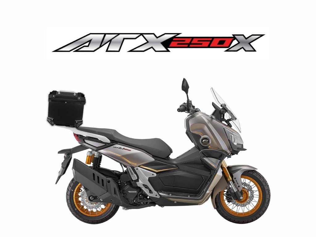 2026 QJ MOTOR ATX 250X STD in Grey — available at Boon Hua Motor Klang Valley