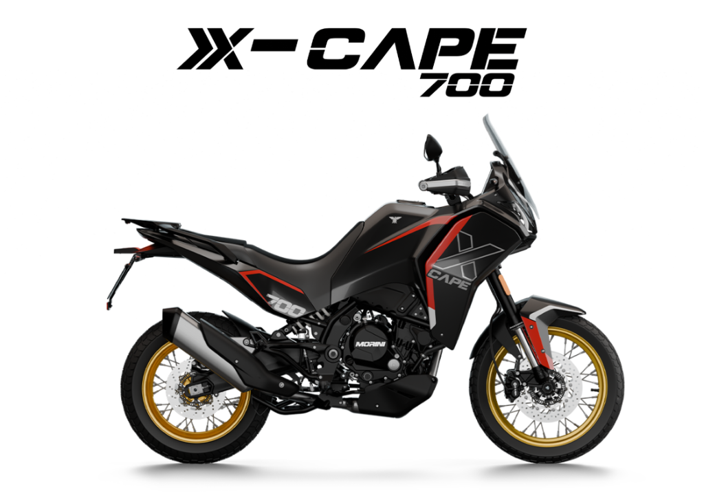 2026 MOTOMORINI X-CAPE 700 in Stone Black — available at Boon Hua Motor Klang Valley