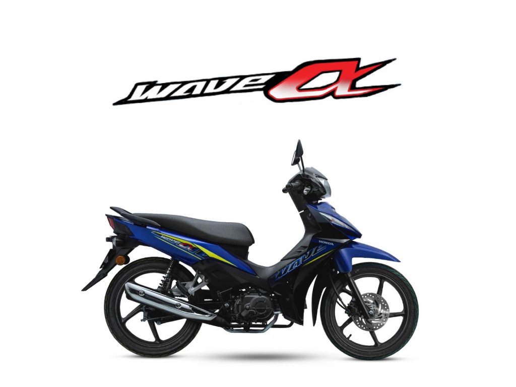 2026 HONDA Wave Alpha Disc in Blue — available at Boon Hua Motor Klang Valley