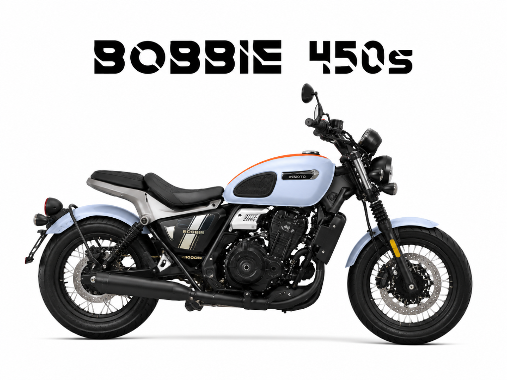 2026 WMOTO BOBBIE 450S in Gulf Custom — available at Boon Hua Motor Klang Valley