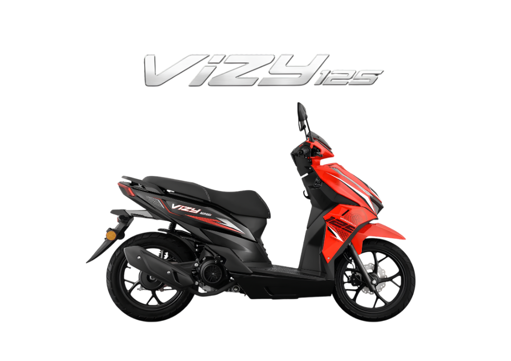2026 MORBIDELLI VIZY 125 in Red — available at Boon Hua Motor Klang Valley