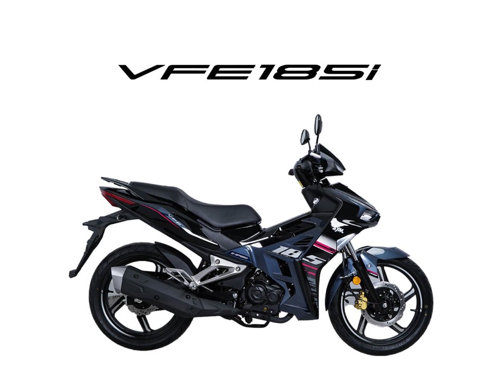 2026 SYM SYM VFE 185i in Blue — available at Boon Hua Motor Klang Valley