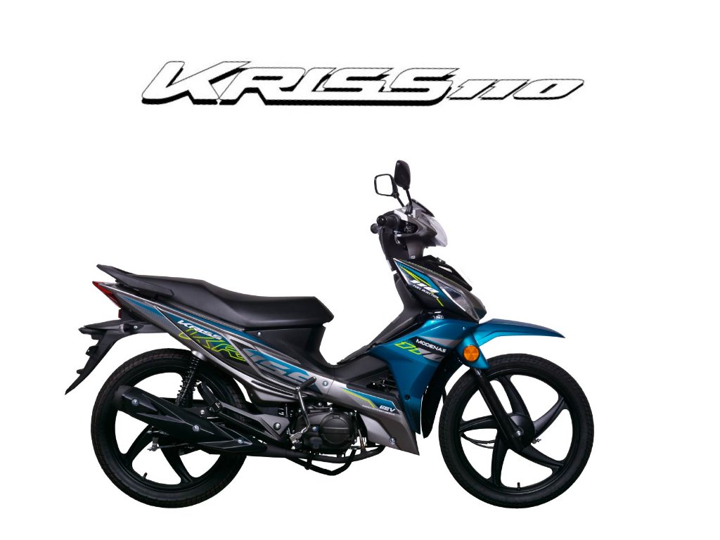 2026 MODENAS KRISS 110 MR3 DRUM (EURO 4) DRUM in Green — available at Boon Hua Motor Klang Valley