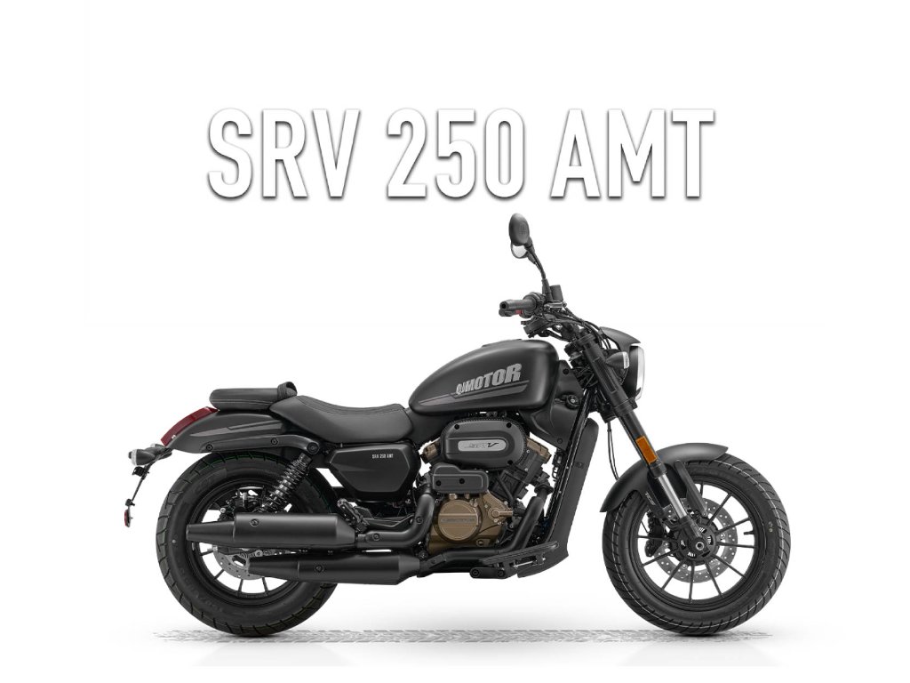 2026 QJ MOTOR SRV 250 AMT in Black — available at Boon Hua Motor Klang Valley