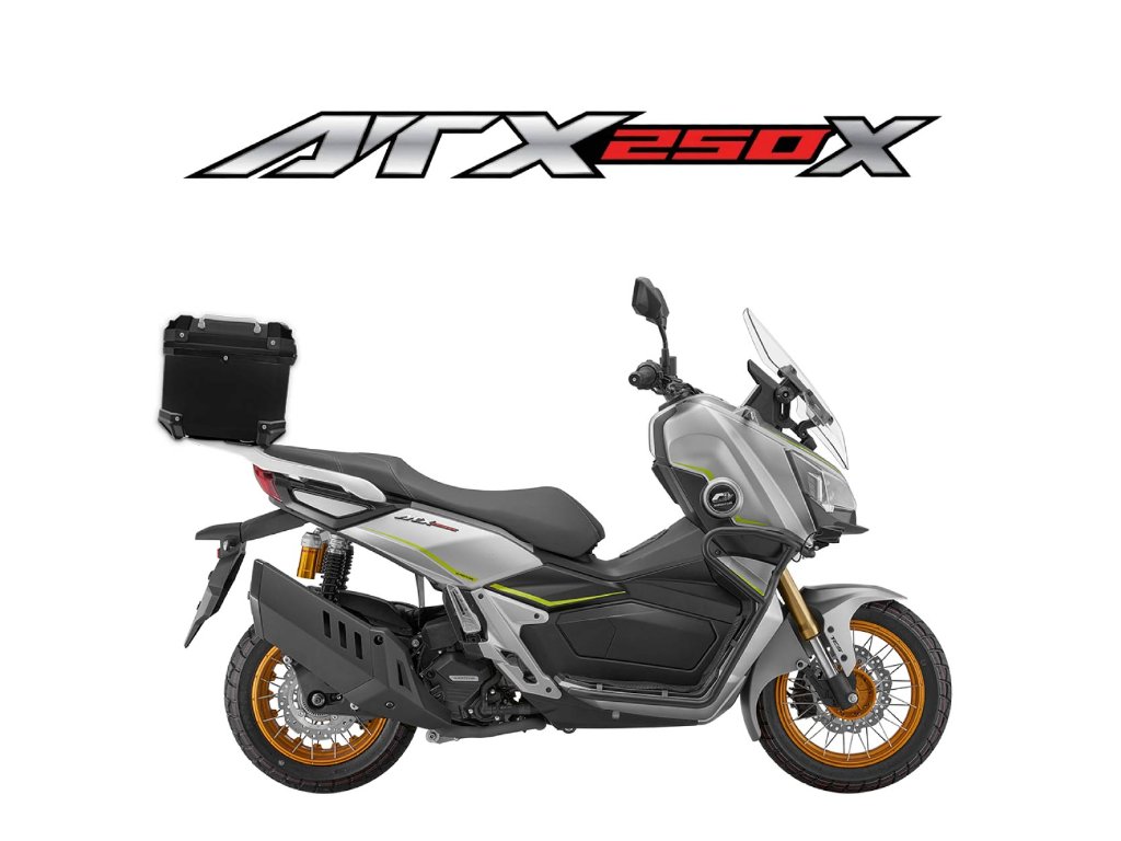 2026 QJ MOTOR ATX 250X STD in Silver — available at Boon Hua Motor Klang Valley