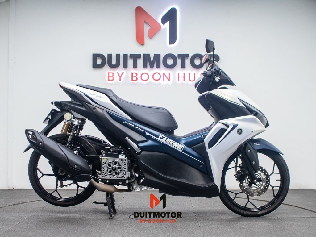 2023 Yamaha NVX (NEA 3841) — Pre-loved motorcycle at Boon Hua Motor, 20,612km — photo 1