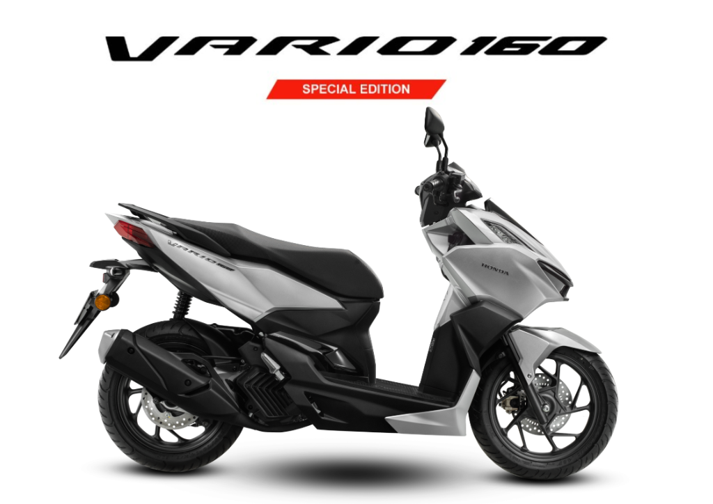 2026 HONDA Vario 160 SE in Silver — available at Boon Hua Motor Klang Valley