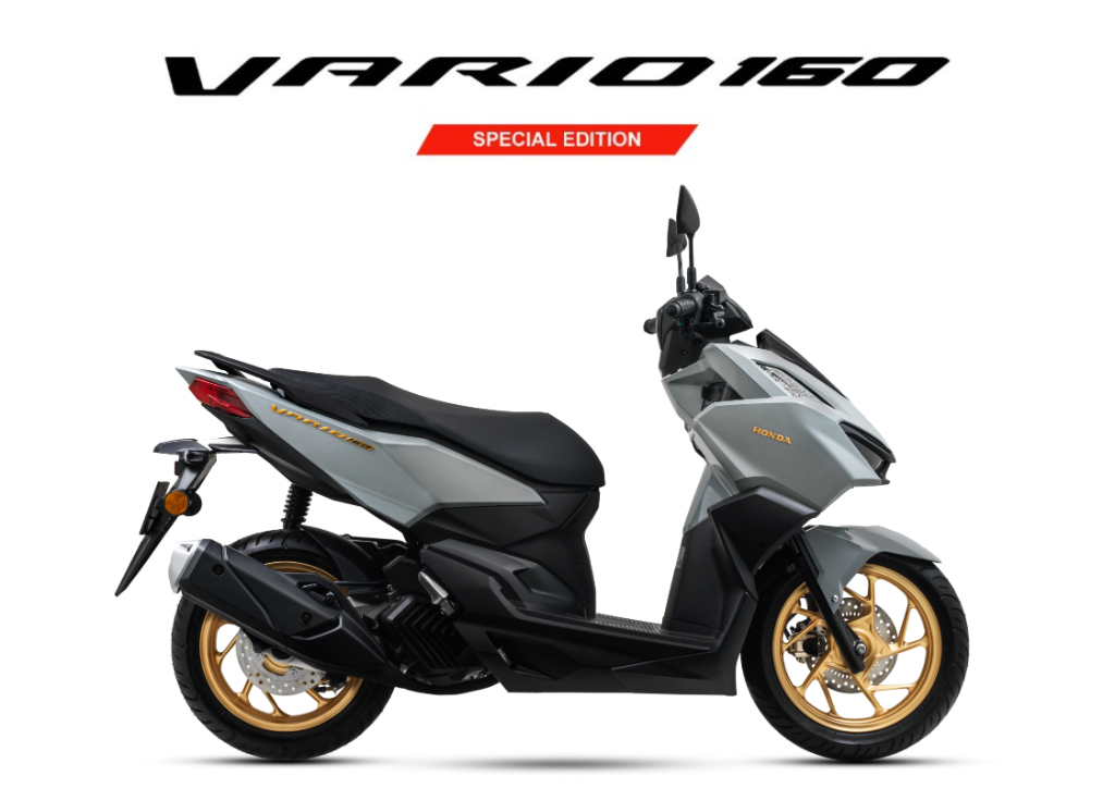 2026 HONDA Vario 160 SE in Gray Gold — available at Boon Hua Motor Klang Valley
