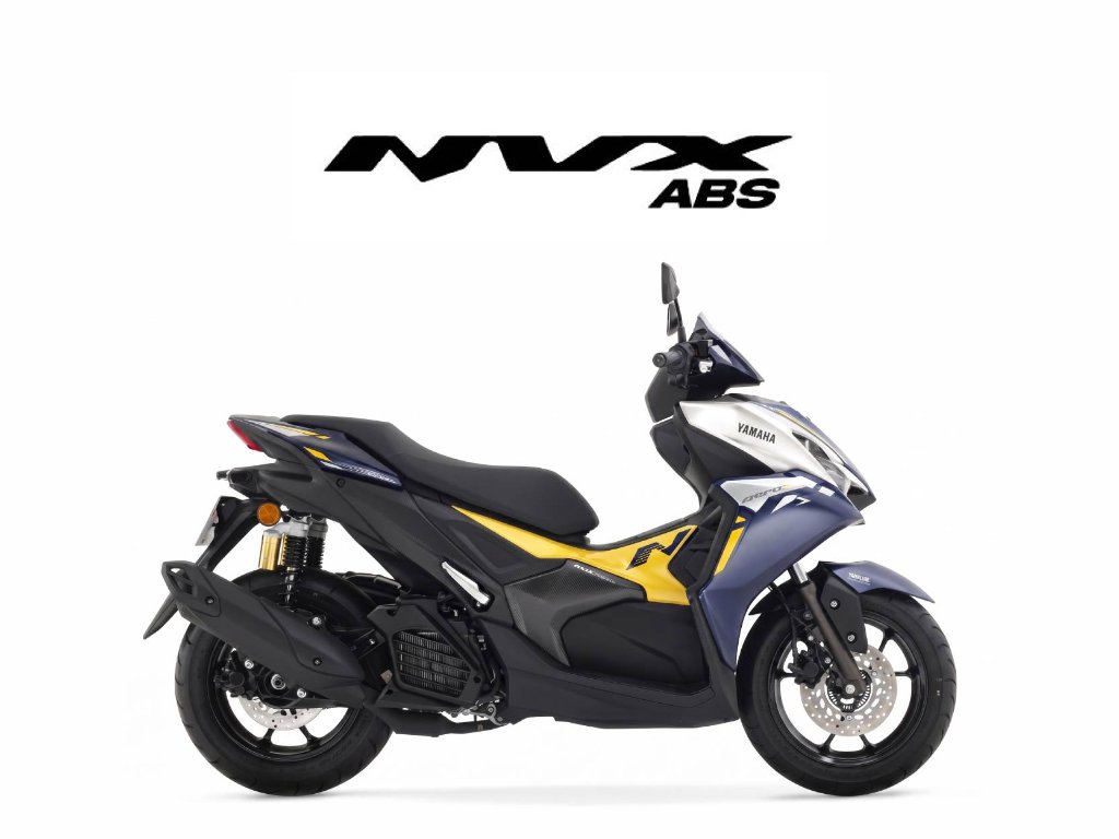 2026 YAMAHA NVX ABS in Yellow — available at Boon Hua Motor Klang Valley