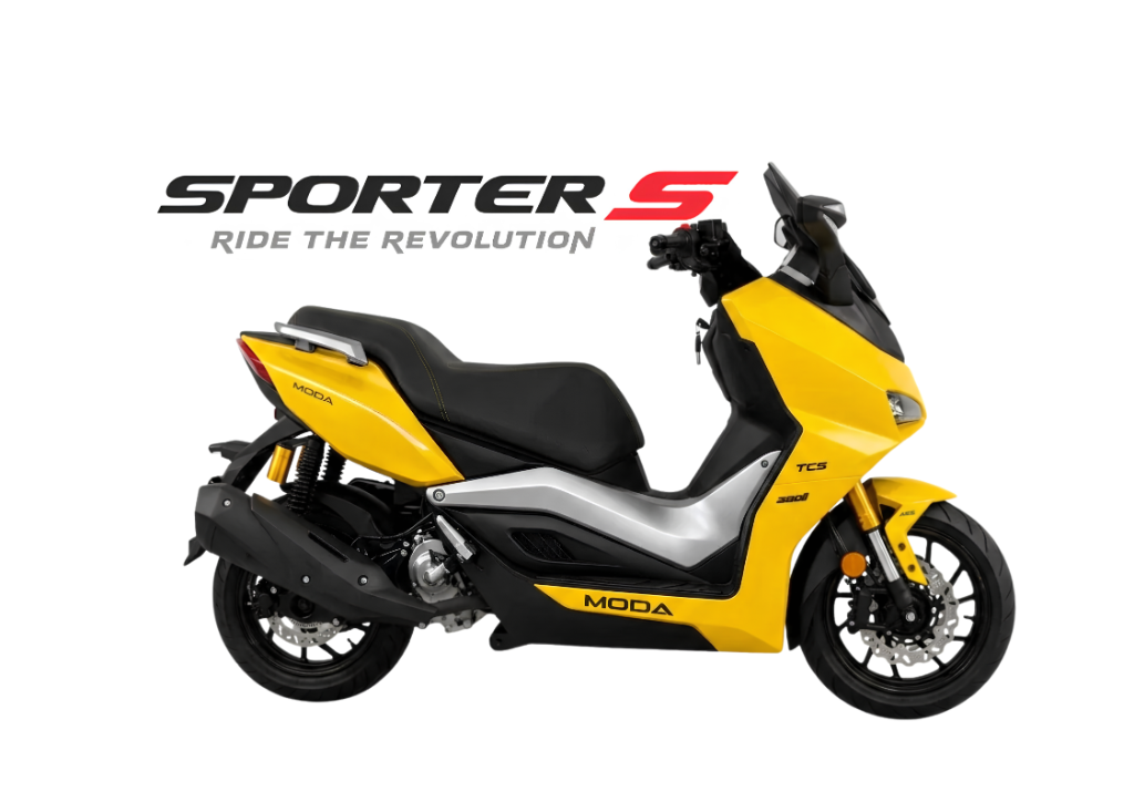 2026 MODA Sporter S SK250 in Hyper Yellow — available at Boon Hua Motor Klang Valley