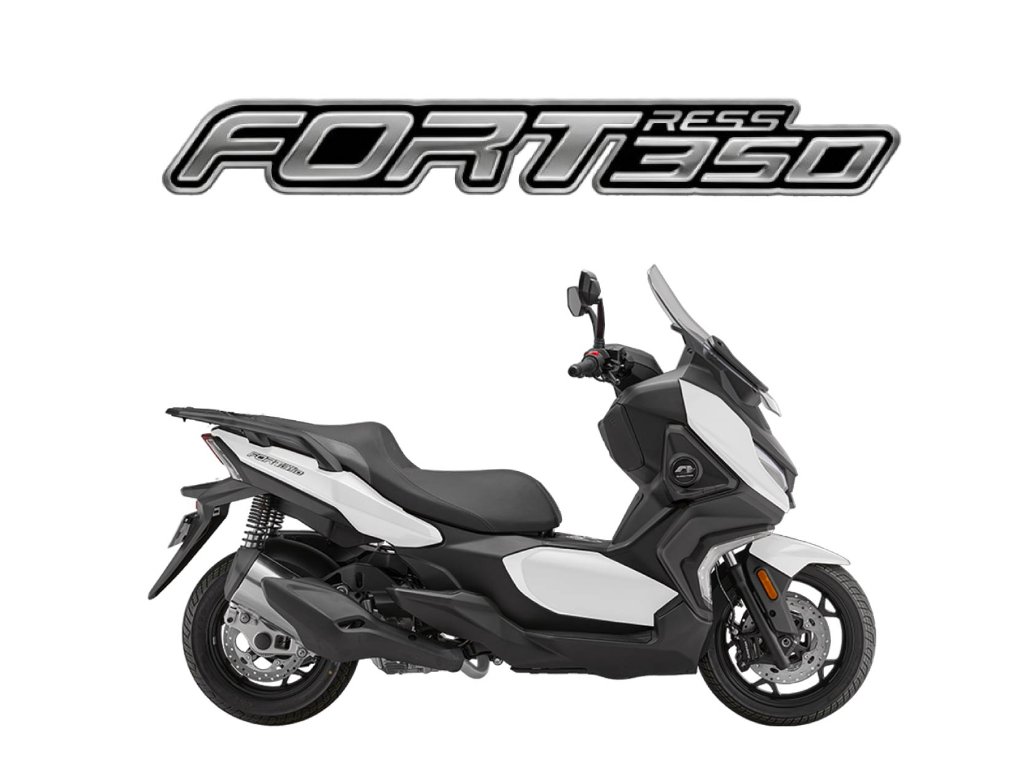 2026 QJ MOTOR FORT 350 in White — available at Boon Hua Motor Klang Valley