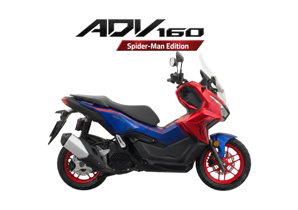 2026 Honda ADV 160 Spider-Man Edition in Spider-Man Edition — available at Boon Hua Motor Klang Valley