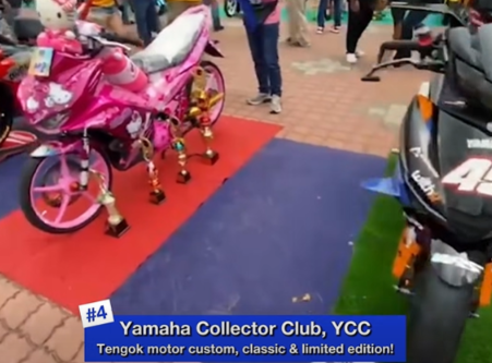 #4 Yamaha Collector Club (YCC) — Tengok motor custom, classic & limited edition! — Boon Hua Motor motorcycle news