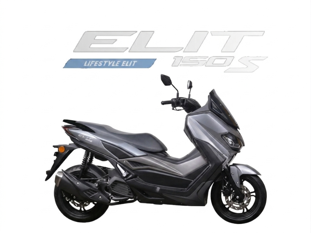 2026 MODENAS ELIT 150S in Grey — available at Boon Hua Motor Klang Valley