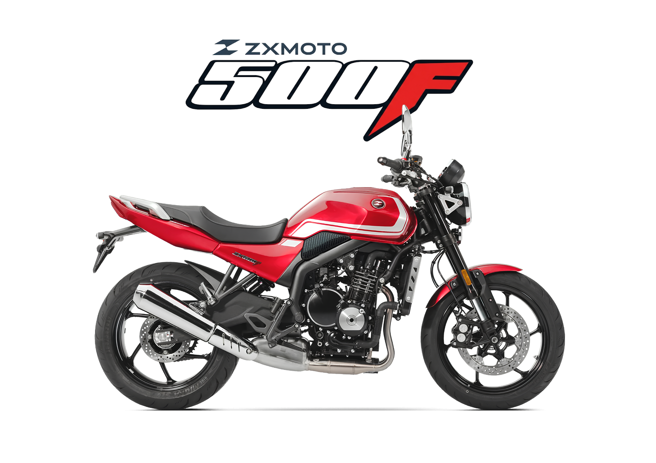 2026 ZXMOTO 500F in Crimson Red — available at Boon Hua Motor Klang Valley
