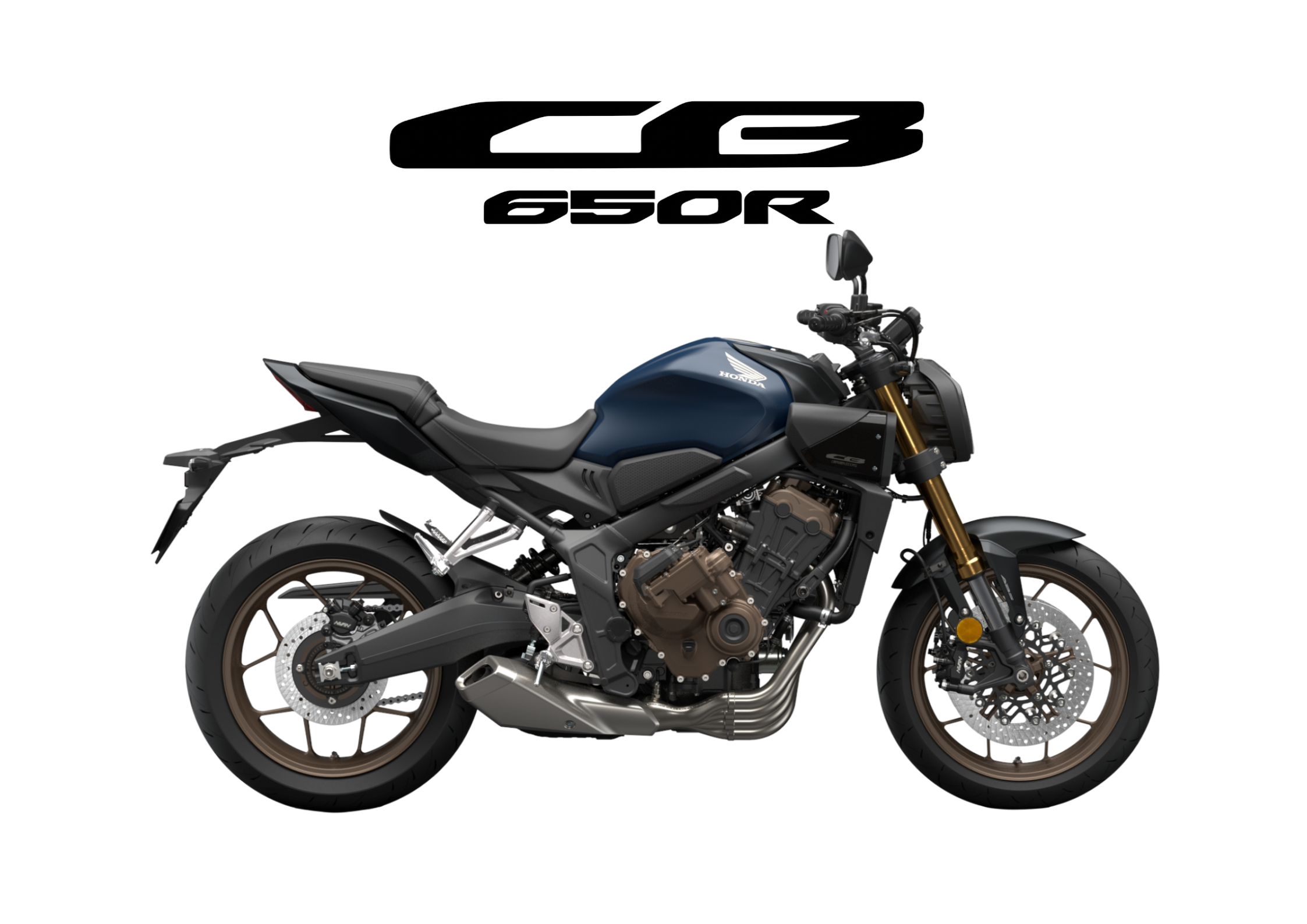 2026 HONDA CB650R in Matte Jeans Blue Metallic — available at Boon Hua Motor Klang Valley