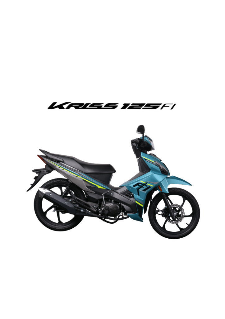 2026 MODENAS KRISS 125 FI in Green — available at Boon Hua Motor Klang Valley