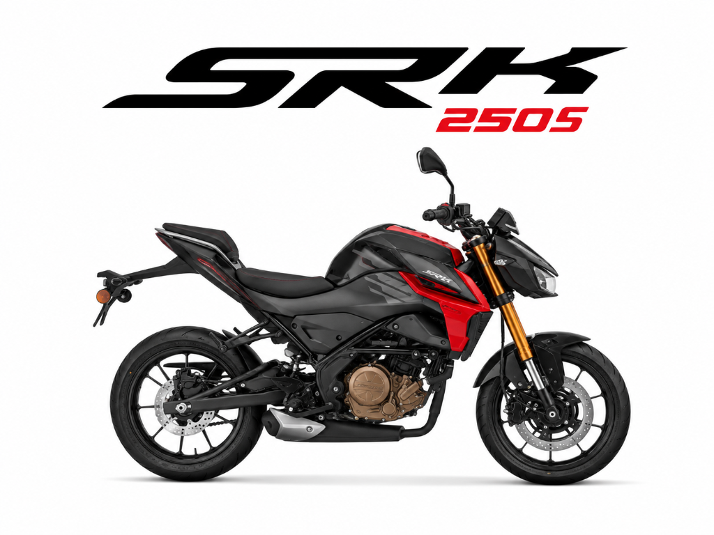 2026 QJ MOTOR SRK 250S in Black — available at Boon Hua Motor Klang Valley