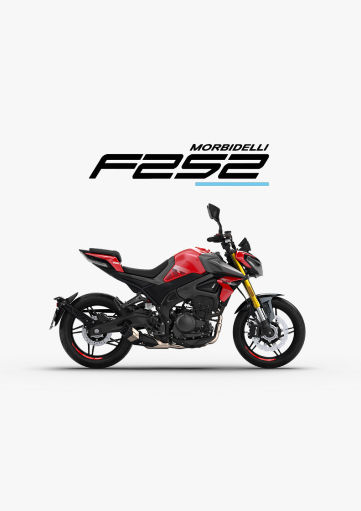 2026 MORBIDELLI F252 in Red — available at Boon Hua Motor Klang Valley