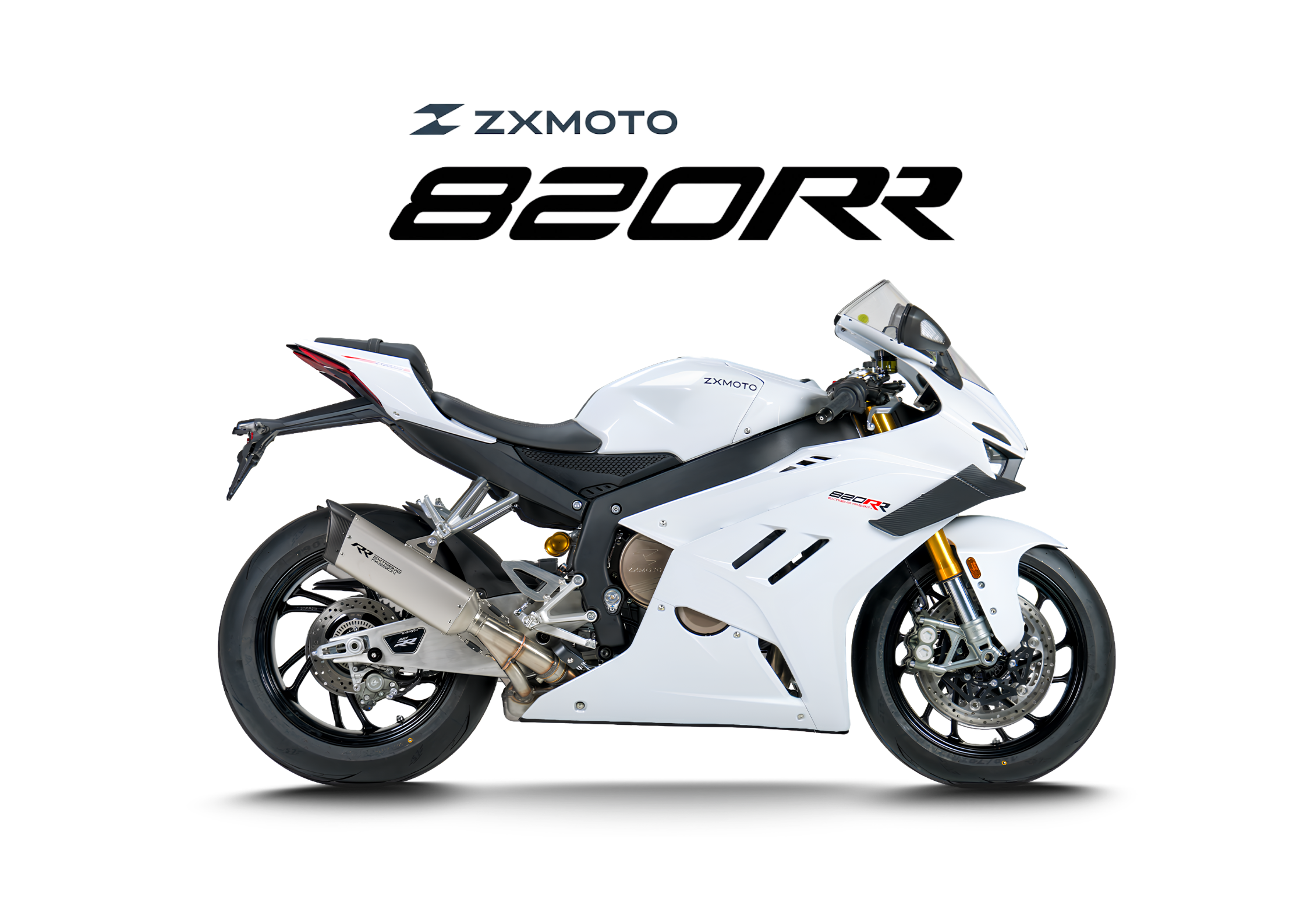 2026 ZXMOTO 820RR in Ghost White — available at Boon Hua Motor Klang Valley