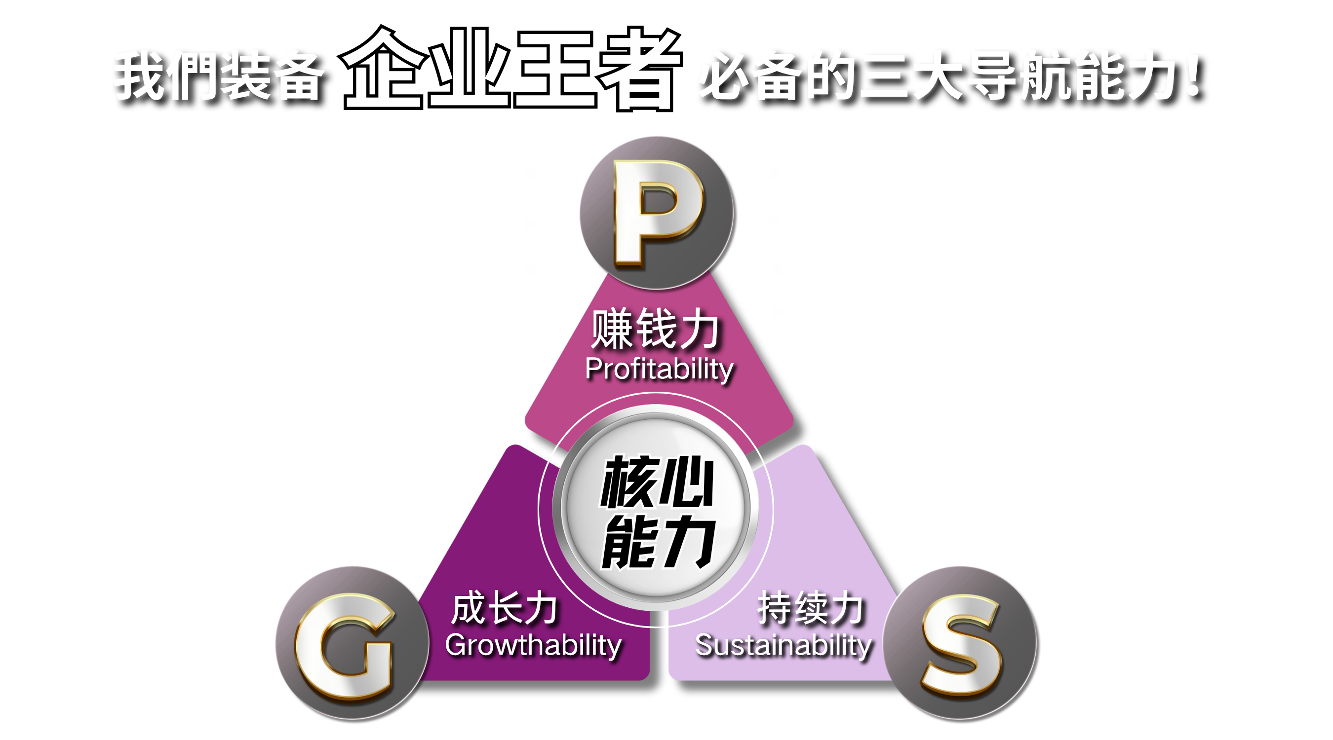 G.P.S 企业盈利导航系统
