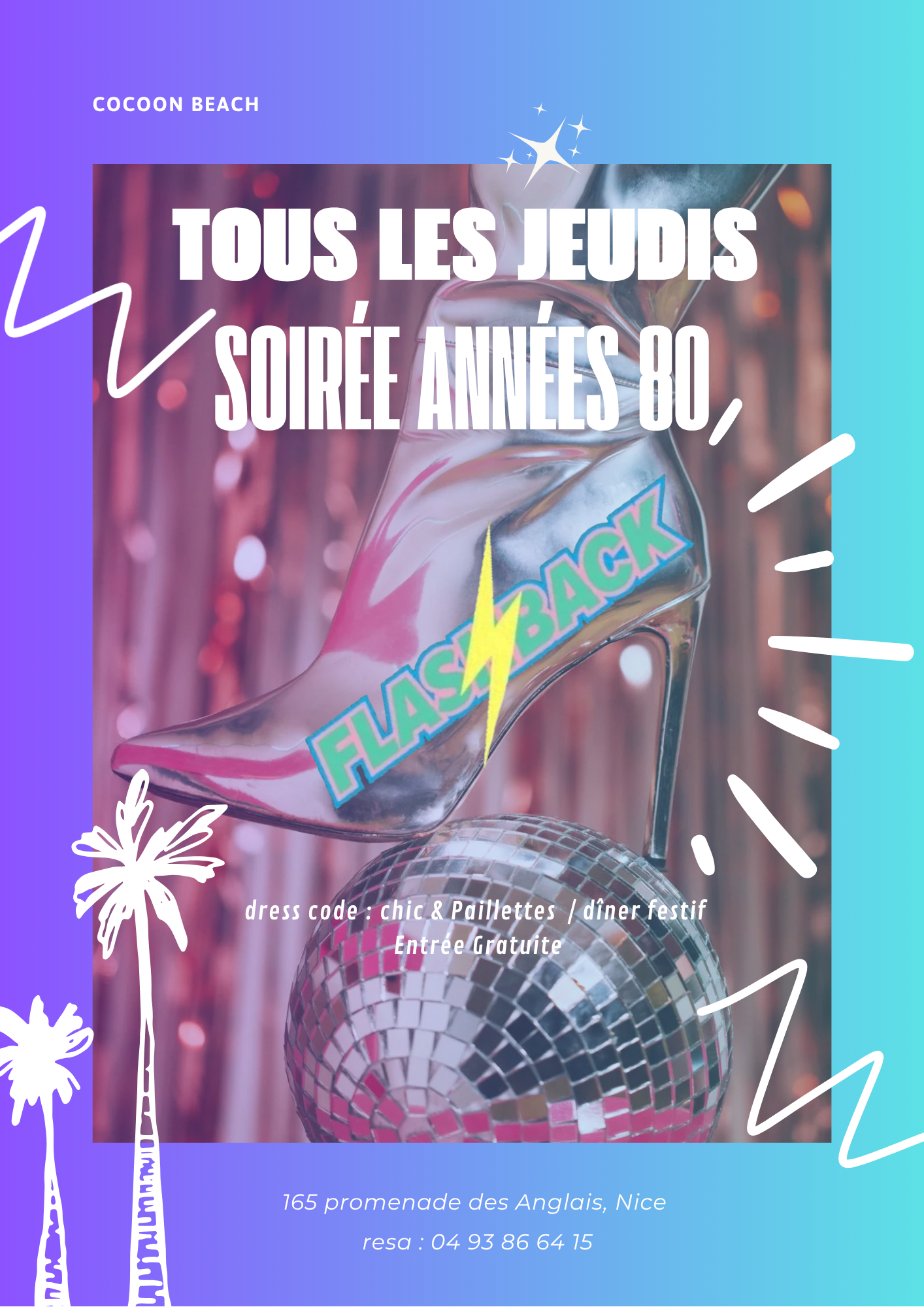 Soirée Années 80 — Tous les jeudis · Septembre 2026